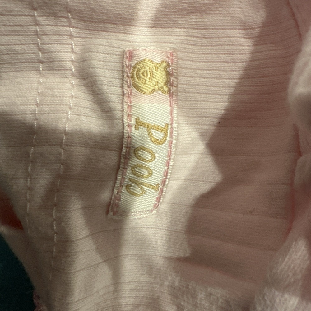 Vintage Wonderful World Of Walt Disney Pink Eeyore Jacket Preemie 90's - Picture 5 of 5